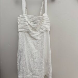 Emerson Linen White Dress